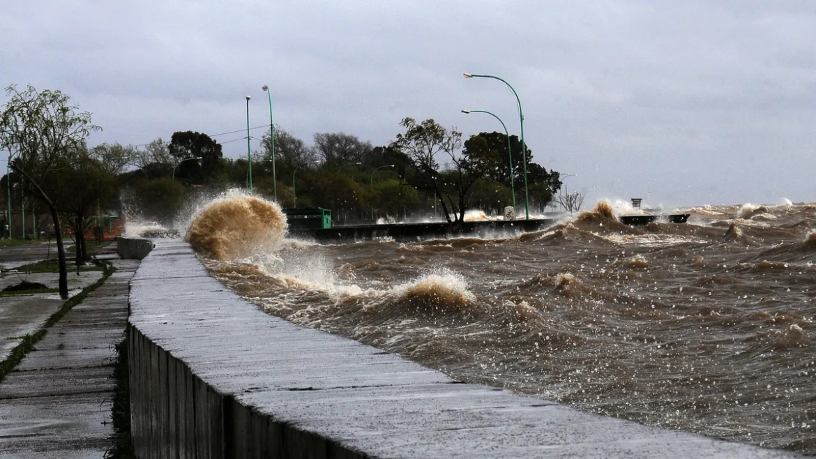 Alerta por una nueva crecida del Río de La Plata para este fin de semana: desde qué hora