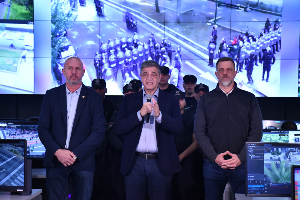 Jorge Macri: “Fue un operativo que marca un antes y un después sobre cómo se plantea y cómo se defiende el orden en la Ciudad”