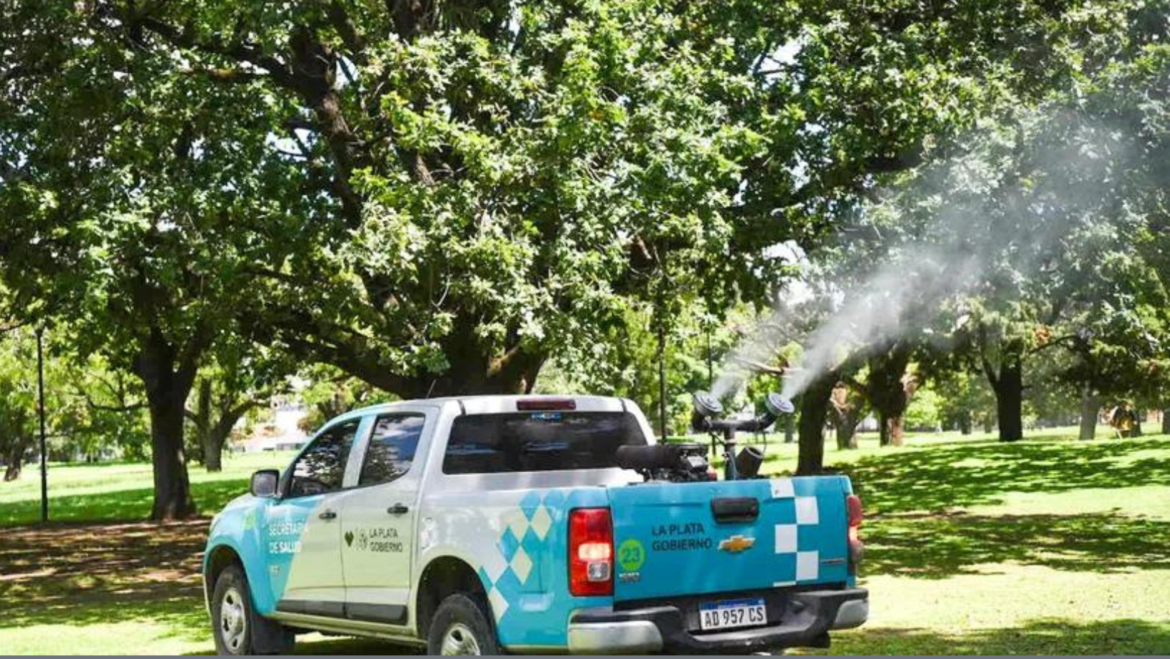 La Plata: Nuevas tareas de fumigación y prevención del dengue en barrios platenses
