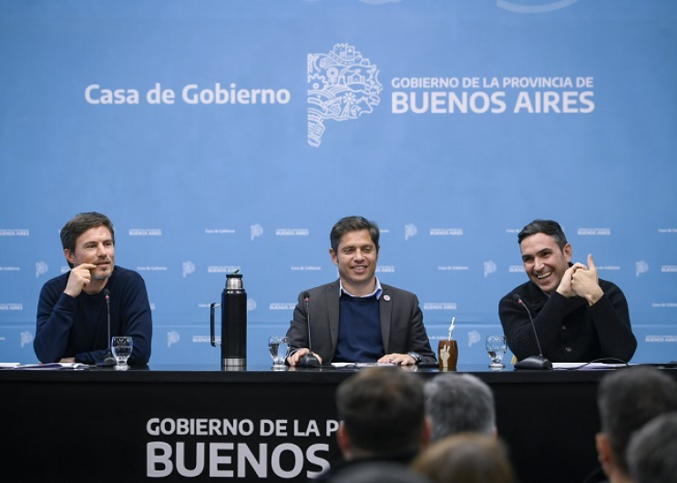 Kicillof encabezó la presentación del Instituto Provincial de Asociativismo y Cooperativismo
