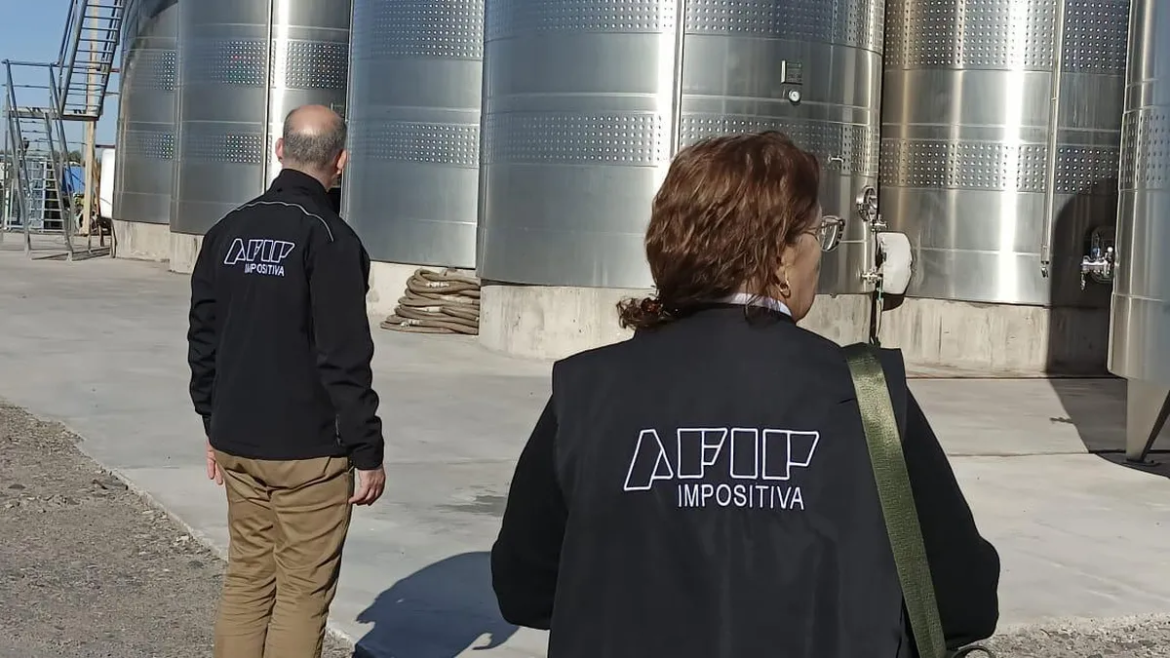 AFIP incautó vinos y mostos sin declarar en San Juan, Mendoza y bodegas del resto del país