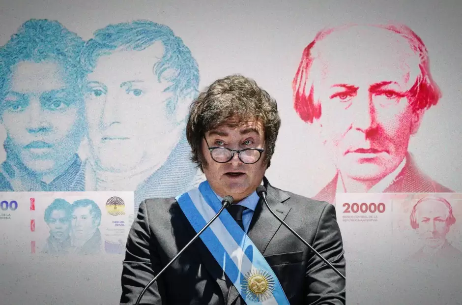 El Gobierno desembolsará casi 90 millones de dólares para imprimir billetes de $10.000 y $20.000