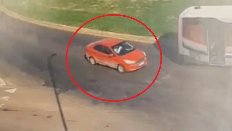 Caso Loan: El recorrido del Ford Ka rojo de la ex funcionaria detenida.