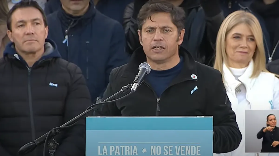 Axel Kicillof encabezará un acto por los 50 años de la muerte de Perón