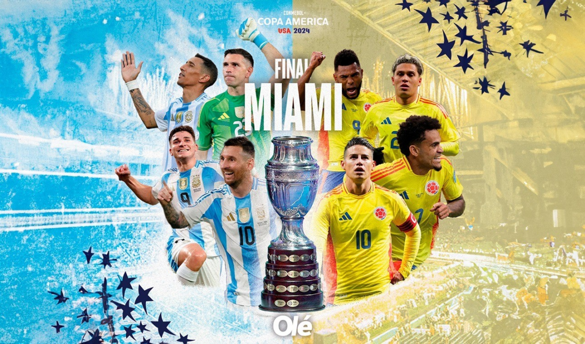 Cuándo es la final de la Copa América 2024: Argentina vs Colombia jugarán por el título del torneo