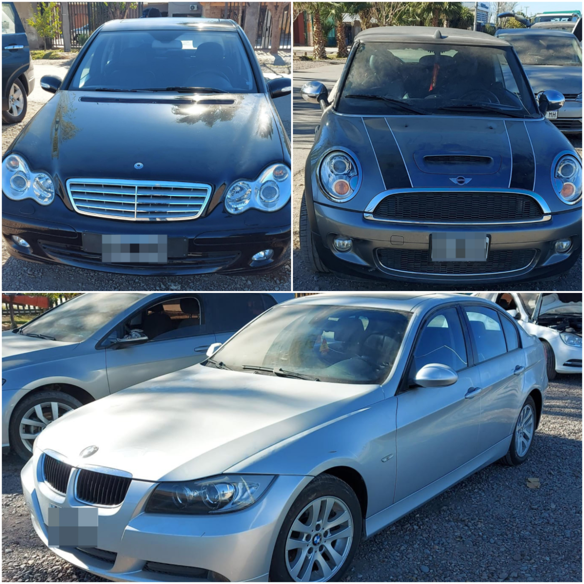 Secuestraron autos de alta gama y oro en un campamento gitano