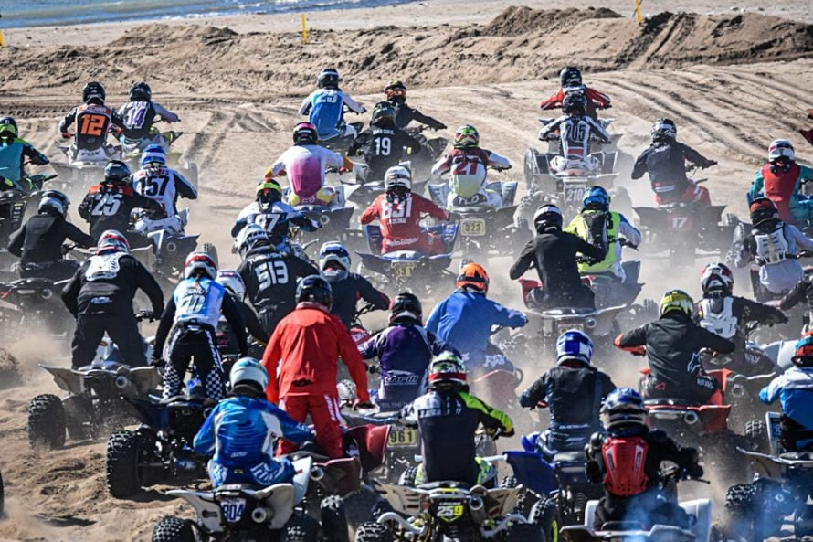 Mar del Plata : A partir del jueves se iniciarán los trabajos de la pista sobre la arena, empieza la instalación del Enduro 2024