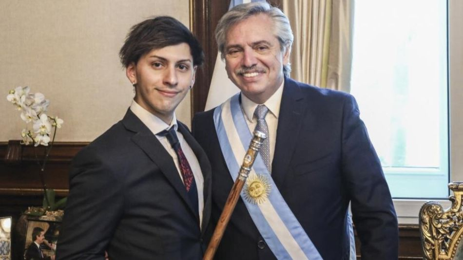 Dyhzy, el hijo mayor de Alberto Fernández, publicó en la red comunicado tras la denuncia de Fabiola Yañez contra su padre por violencia de género.