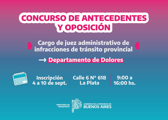 Llamado a Concurso de Antecedentes y Oposición