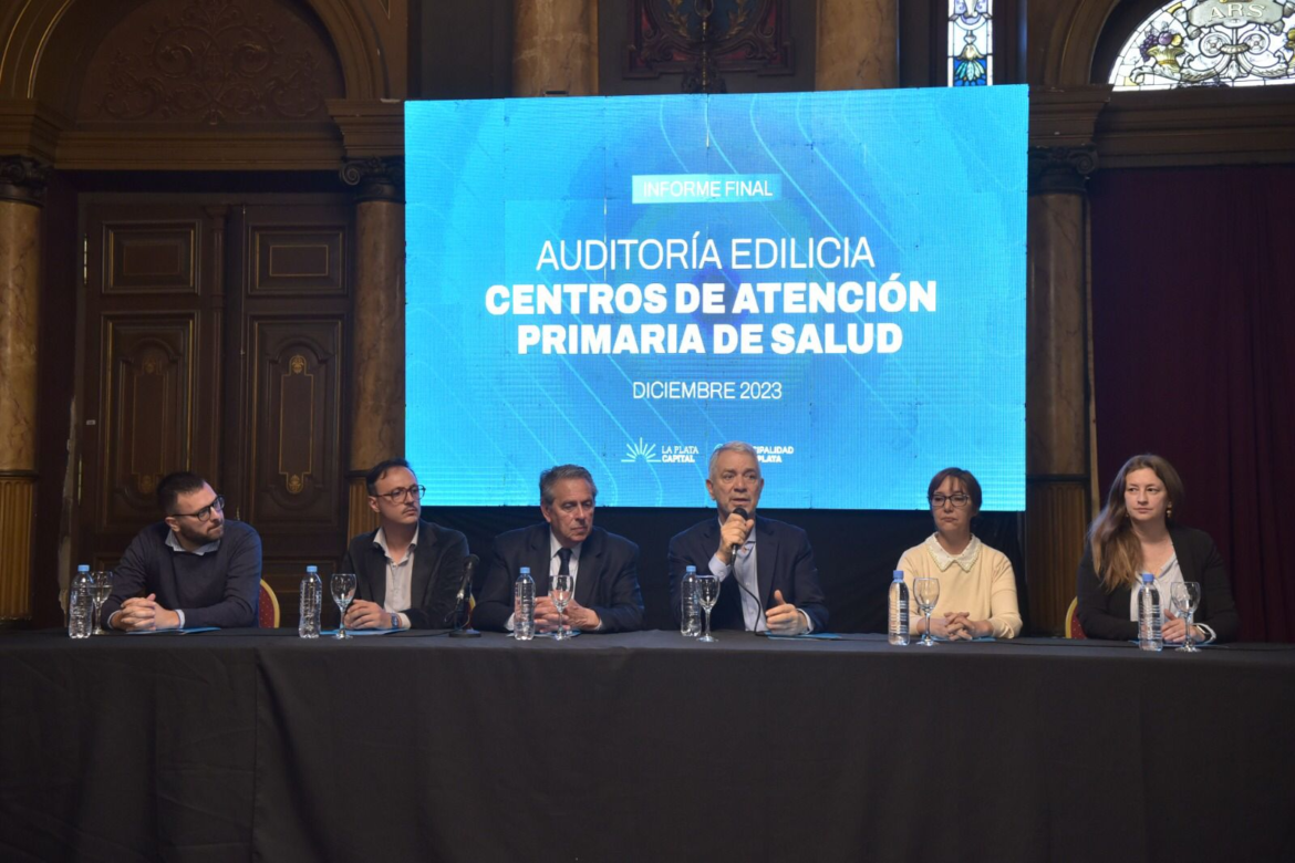 La Plata: Julio Alak presentó los resultados de la auditoría en los Centros de Atención Primaria y convocó a conformar un Consejo Municipal de Salud