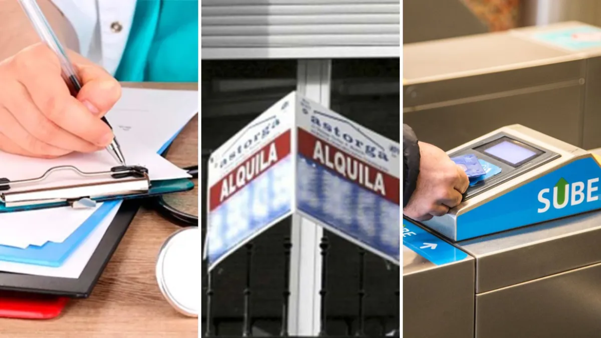 Aumentos en Octubre: Las prepagas, el alquiler, los colegio y hasta el transporte, sufrirán ajustes.