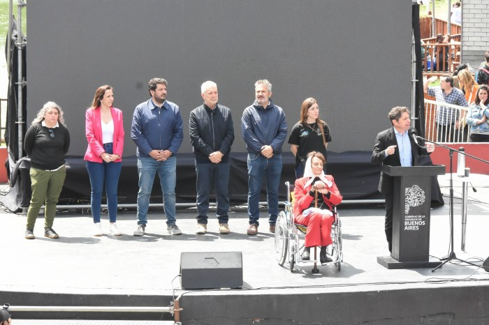 Kicillof: “La juventud nos obliga a trabajar para tener más y mejores políticas de derechos humanos”