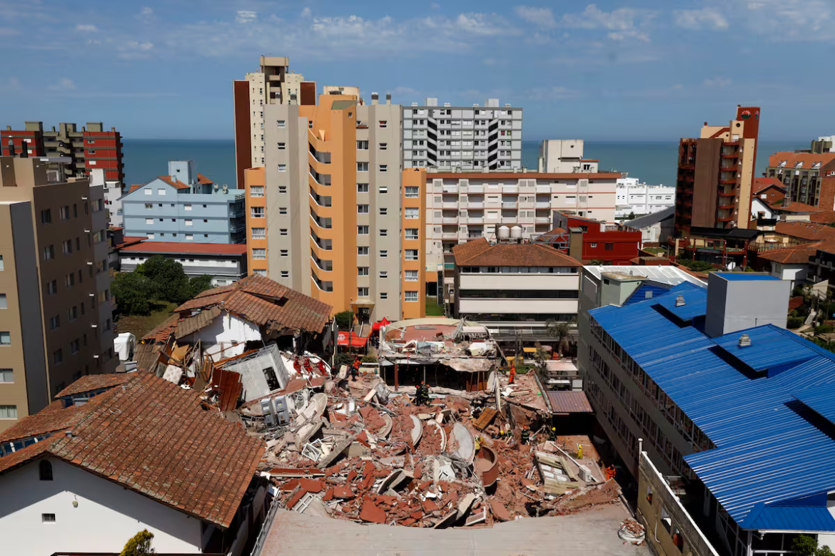 “Vivos, estamos vivos”: el matrimonio que se salvó del derrumbe en Villa Gesell porque anoche él no quiso café