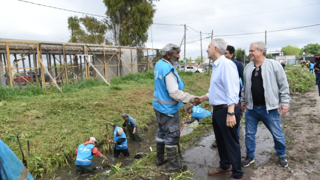 Municipio y Provincia concretaron más de 1800 metros de saneamiento del afluente del Arroyo Maldonado