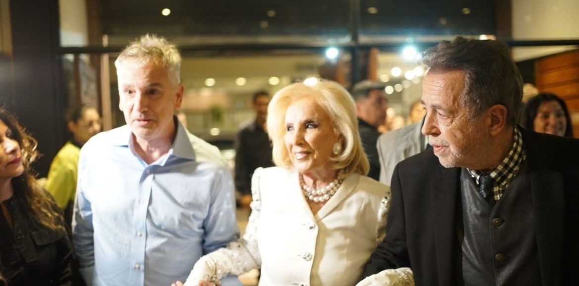 Mirtha elogió a Luciano Pereyra y Abel Pintos: “Si tuviera unos años menos, me enamoraba de ustedes”
