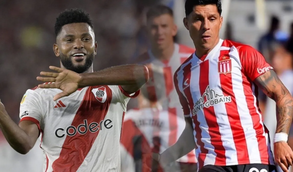 River visita a Estudiantes en La Plata por la Liga Profesional: horario, TV y formaciones