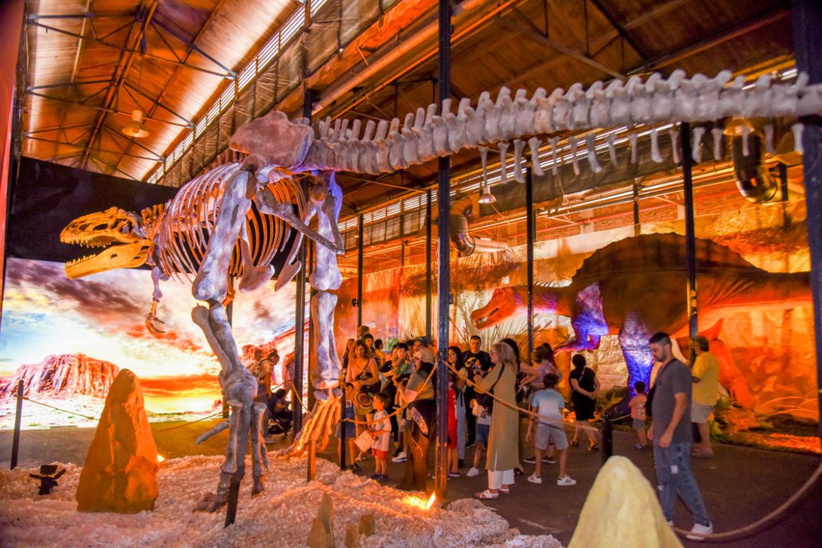 ¡Dinosaurios en Mar del Plata!: inauguran una muestra que se podrá visitar todo el verano