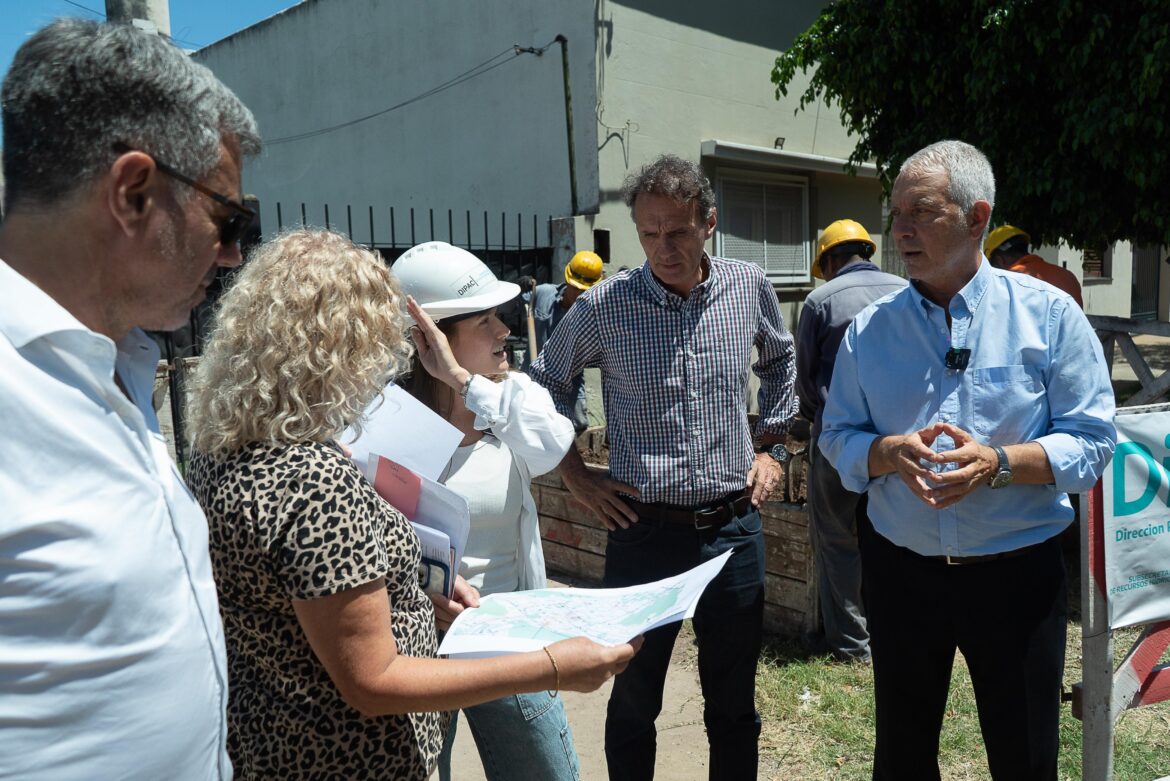 Con la presencia de Alak y Katopodis, avanzan obras de infraestructura clave en La Plata
