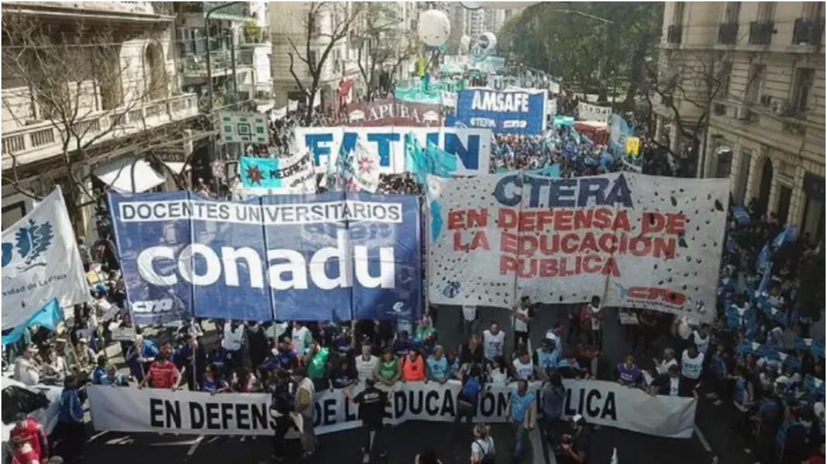 CTERA confirmó el paro nacional docente: «El gobierno de Milei no cumple como garante de la educación»