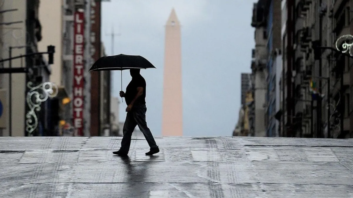 Cuándo llueve en el AMBA y llega el alivio al calor: el informe del SMN