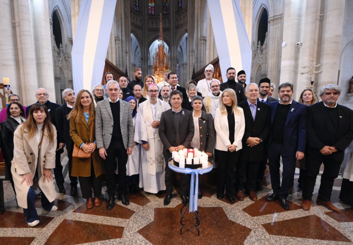 La Plata: Alak y Kicillof participaron del tedeum por el 25 de Mayo