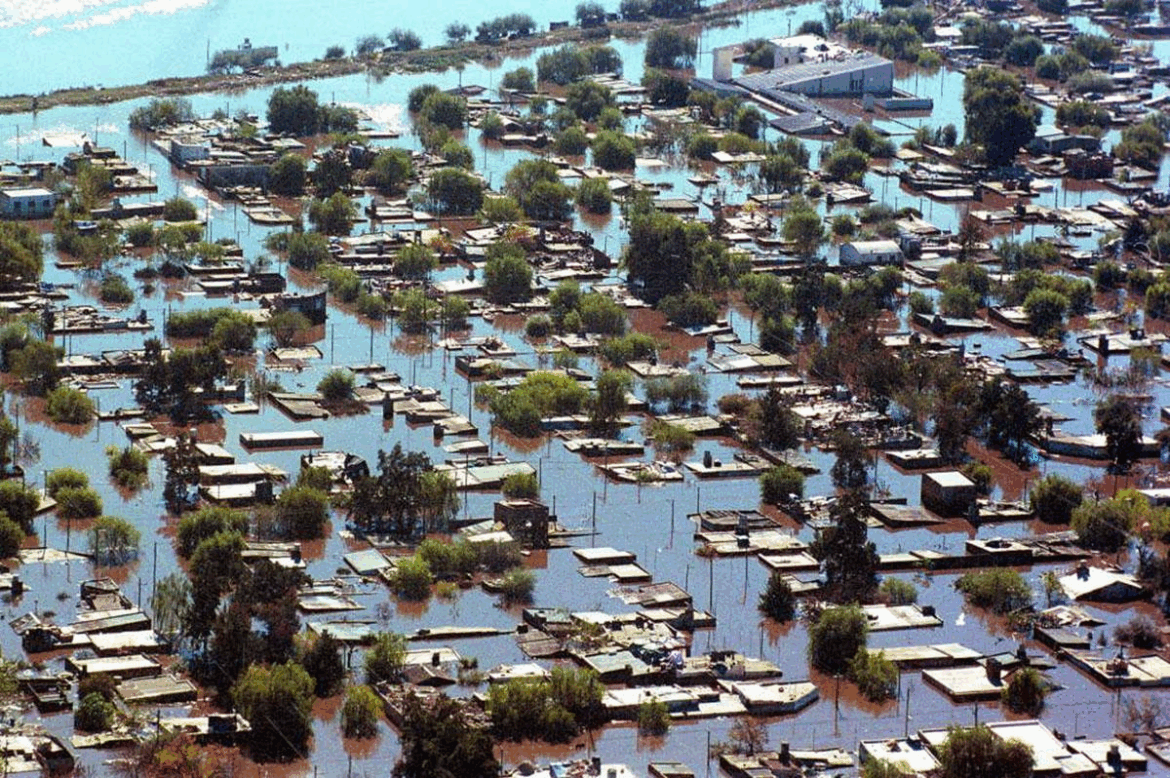 Catástrofe hídrica en Vera, Santa Fe: impresionantes fotos y videos de las inundaciones