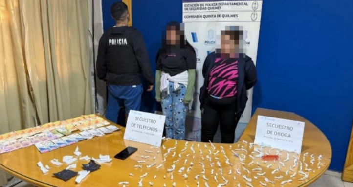 Quilmes Oeste: dos mujeres fueron detenidas acusadas de ventas de drogas