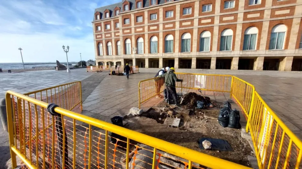 Comenzaron las obras de recuperación de la rambla marplatense con una inversión millonaria