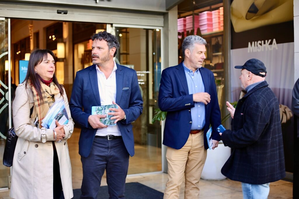 La Plata: Los candidatos de Alak y Fuerza Patria con agenda puesta en el desarrollo comercial de la ciudad