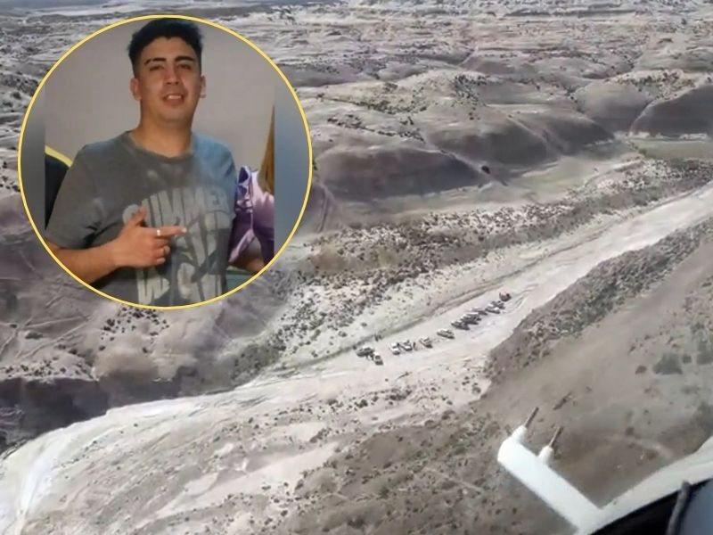 🚨 Chubut: buscan a un joven a pocos kilómetros de donde desaparecieron dos jubilados
