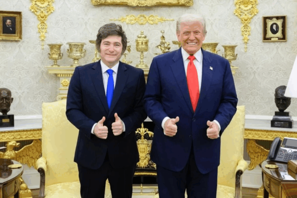 Milei y Trump compartirán el palco presidencial en el sorteo del Mundial 2026