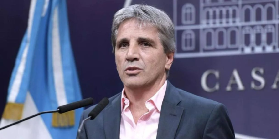 Luis Caputo advierte a los bancos y respalda al Banco Nación tras la Ley de Inocencia Fiscal