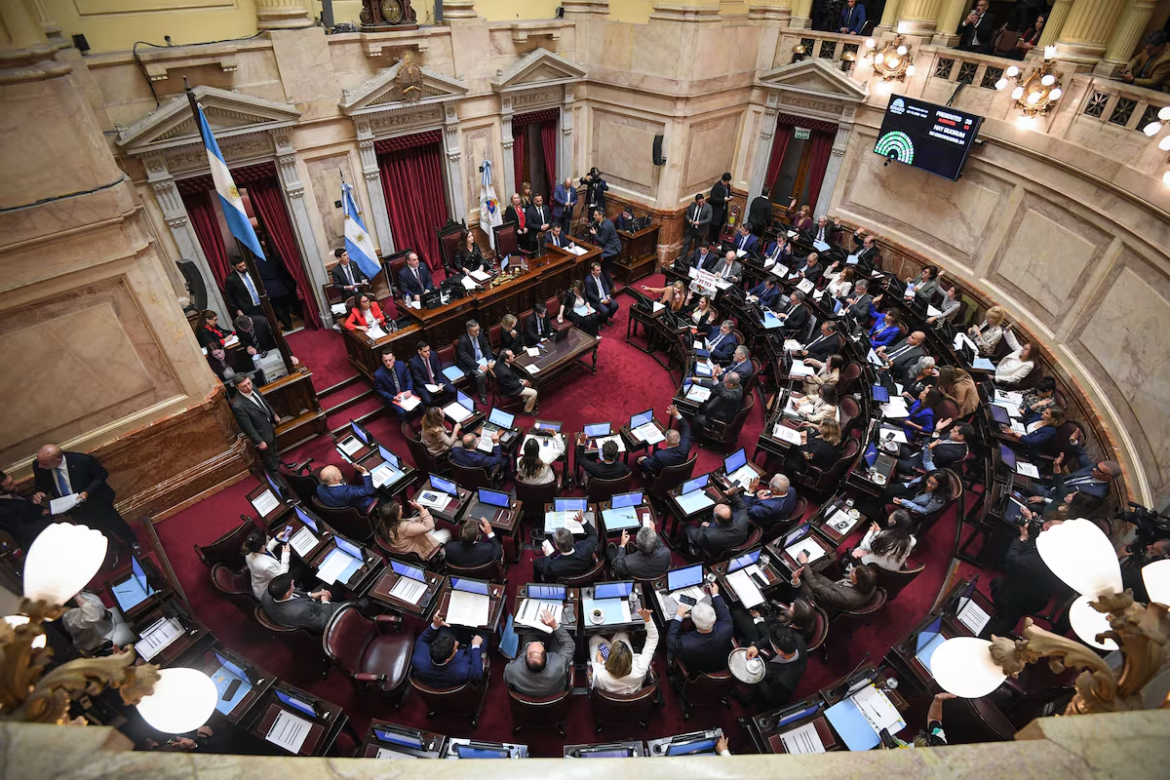 Senado dio media sanción a la reforma de la Ley de Glaciares en una sesión cargada de tensiones