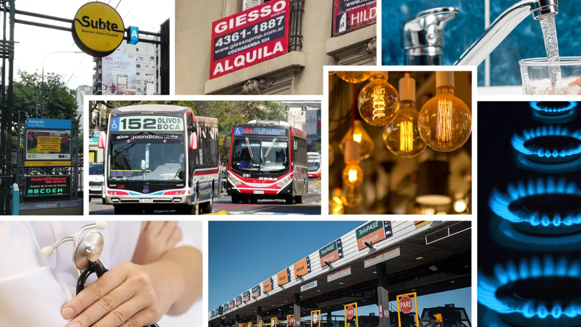 Mayo llega con nuevos aumentos: tarifas, transporte y salud presionan el bolsillo y la inflación