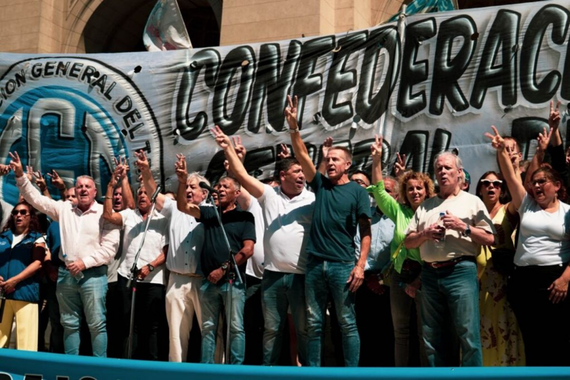 La CGT inicia un plan de lucha con una marcha junto a las CTA, la UTEP y jubilados