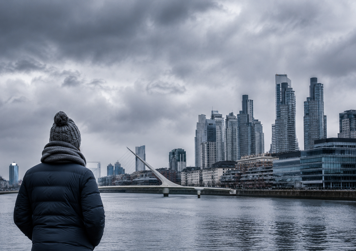 Del frío intenso a una semana más templada: cómo seguirá el tiempo en Buenos Aires